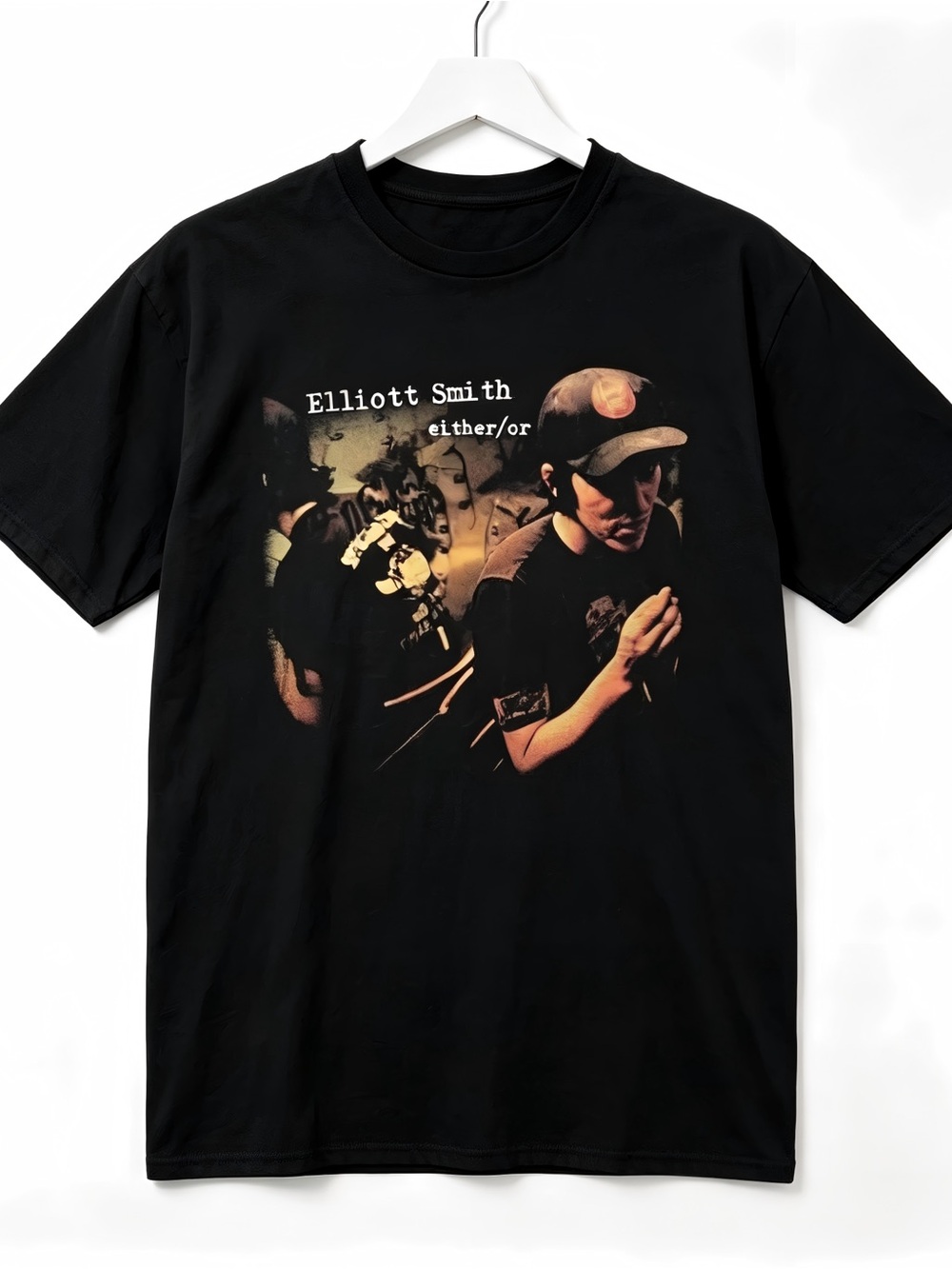 Elliott Smith At Barrow Womens Mens T-shirt Unisex